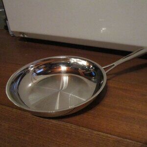 Cuisinart 8” Skillet Frying Pan No Lid Stainless Steel 722-20 Chef's Classic